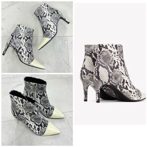 Rag & Bone Beha Boot In Black/White Multi